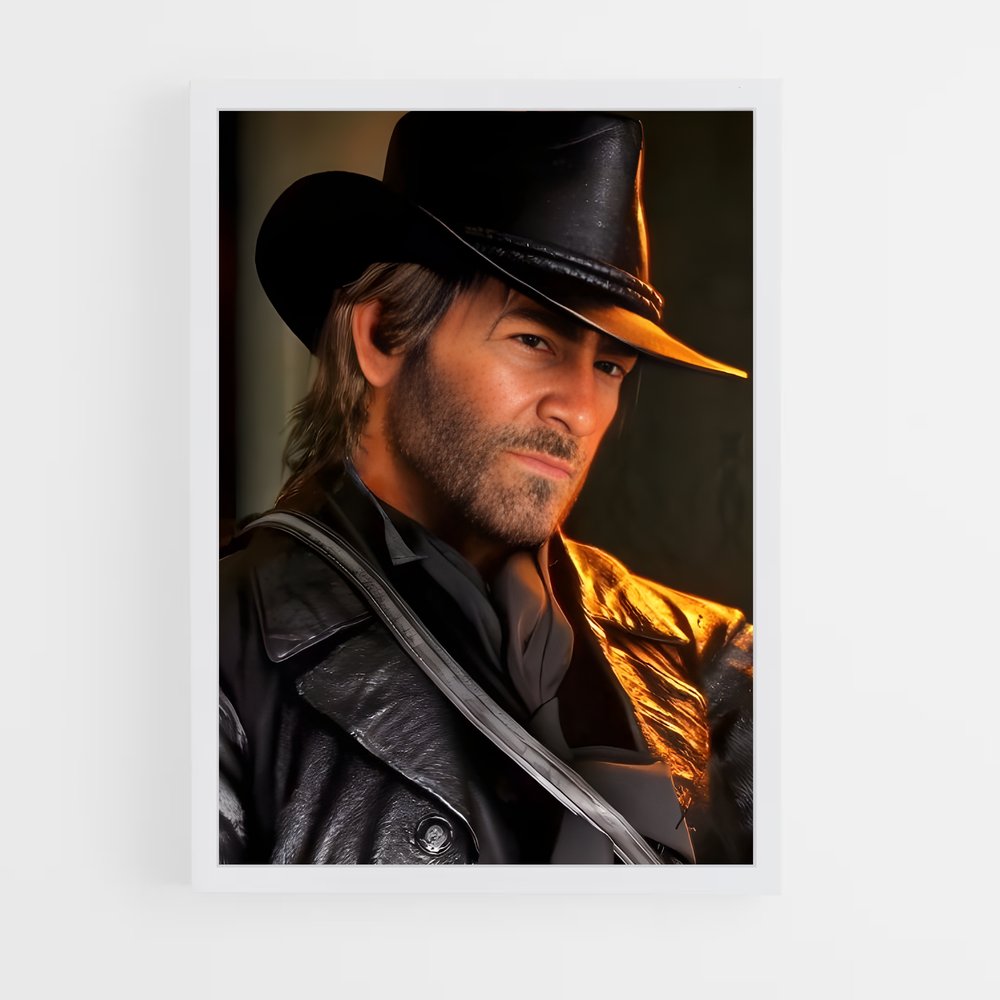 Poster Arthur morgan usé – affiche Red Dead Redemption (vue 3)
